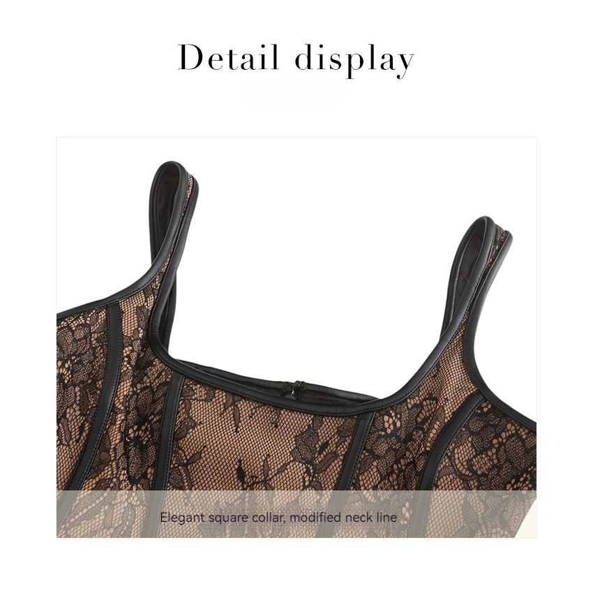 Nana Jacqueline Classical  unique inner wear Lace embossed pattern top