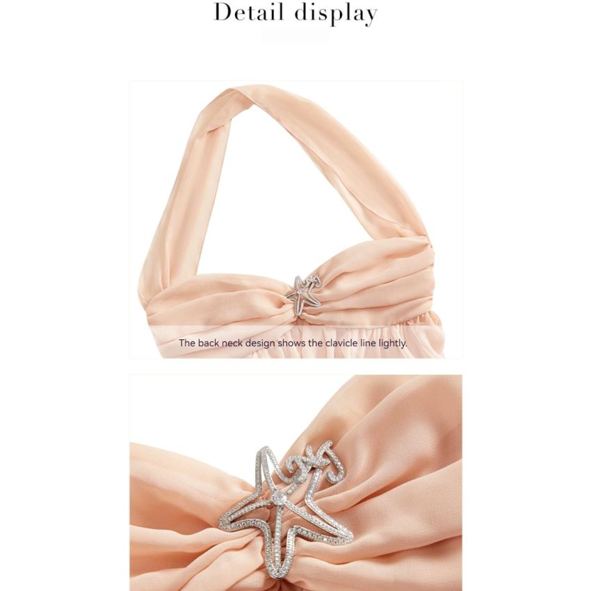 Strapless Backless Dress