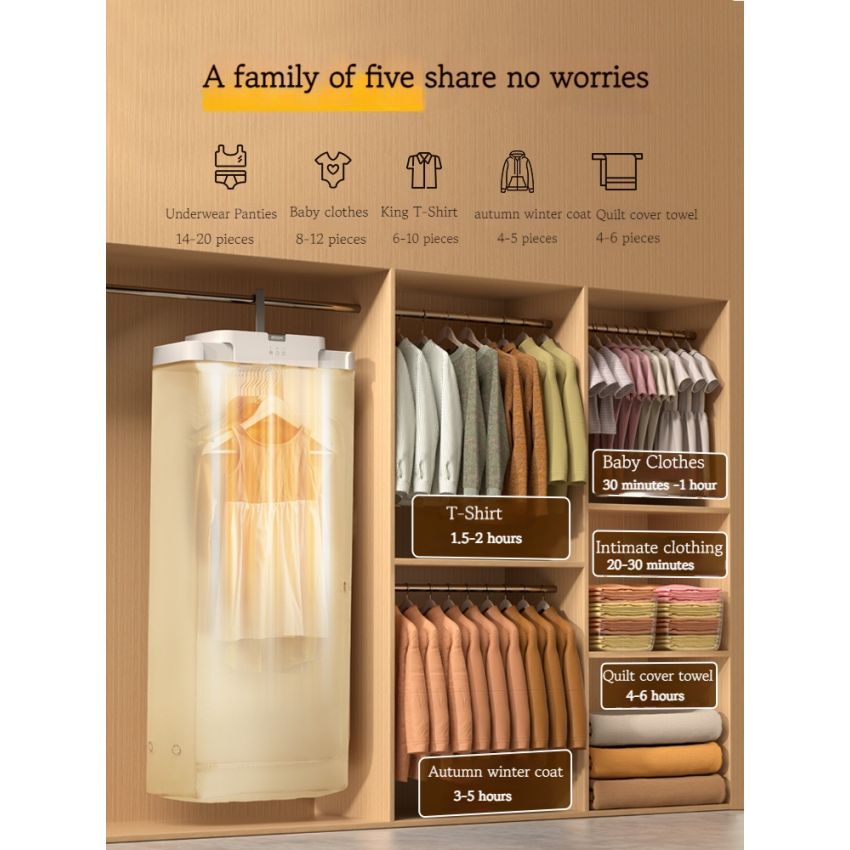 Wall-Mounted Clothes Dryer