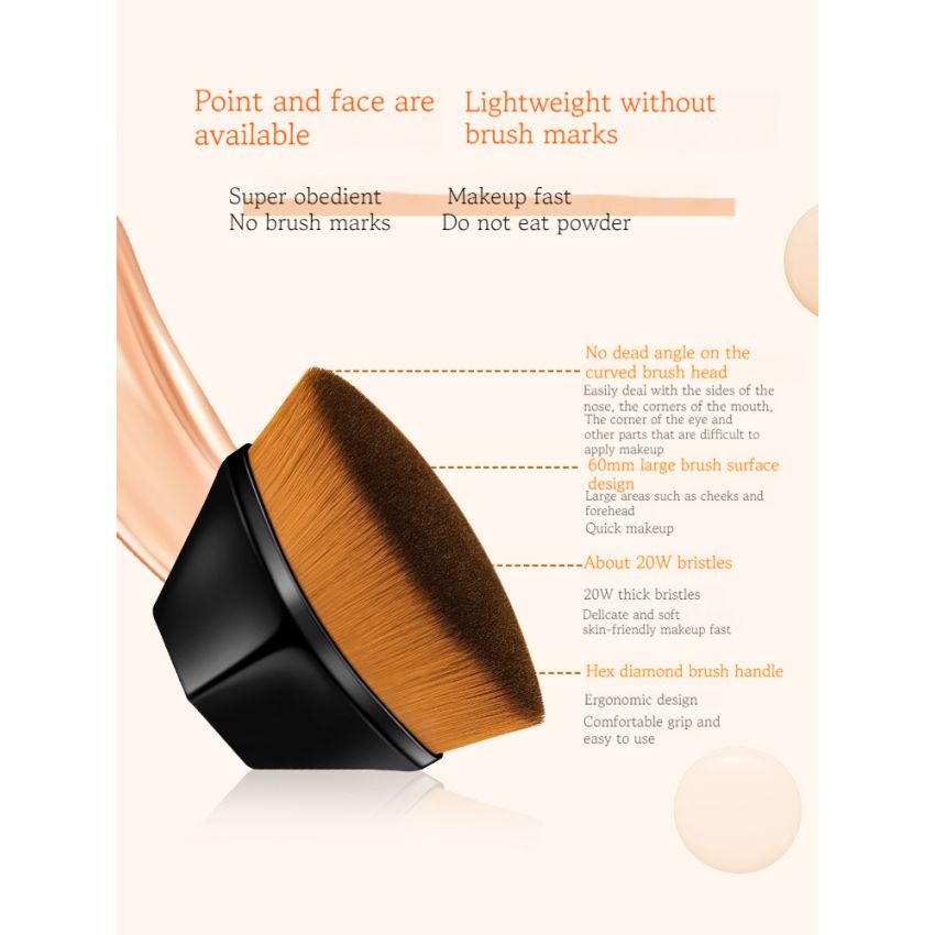 Magic Foundation Make-up Brush