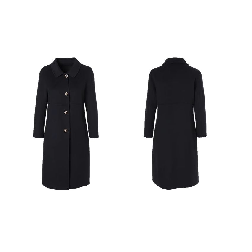 Woolen Coat Medium Length Coat