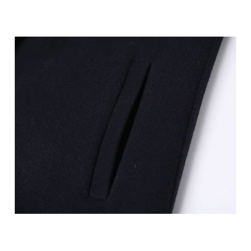 Woolen Coat Medium Length Coat