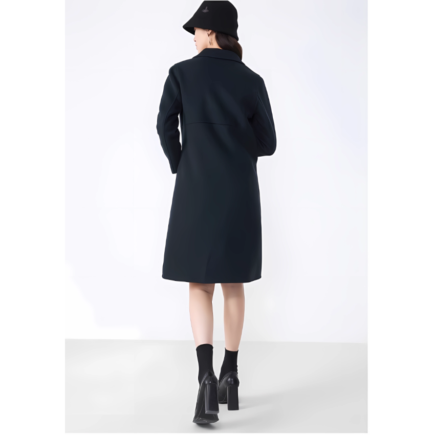 Woolen Coat Medium Length Coat