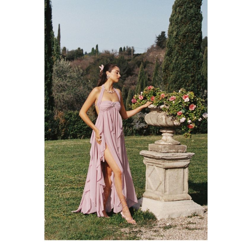 Strapless Backless Dress