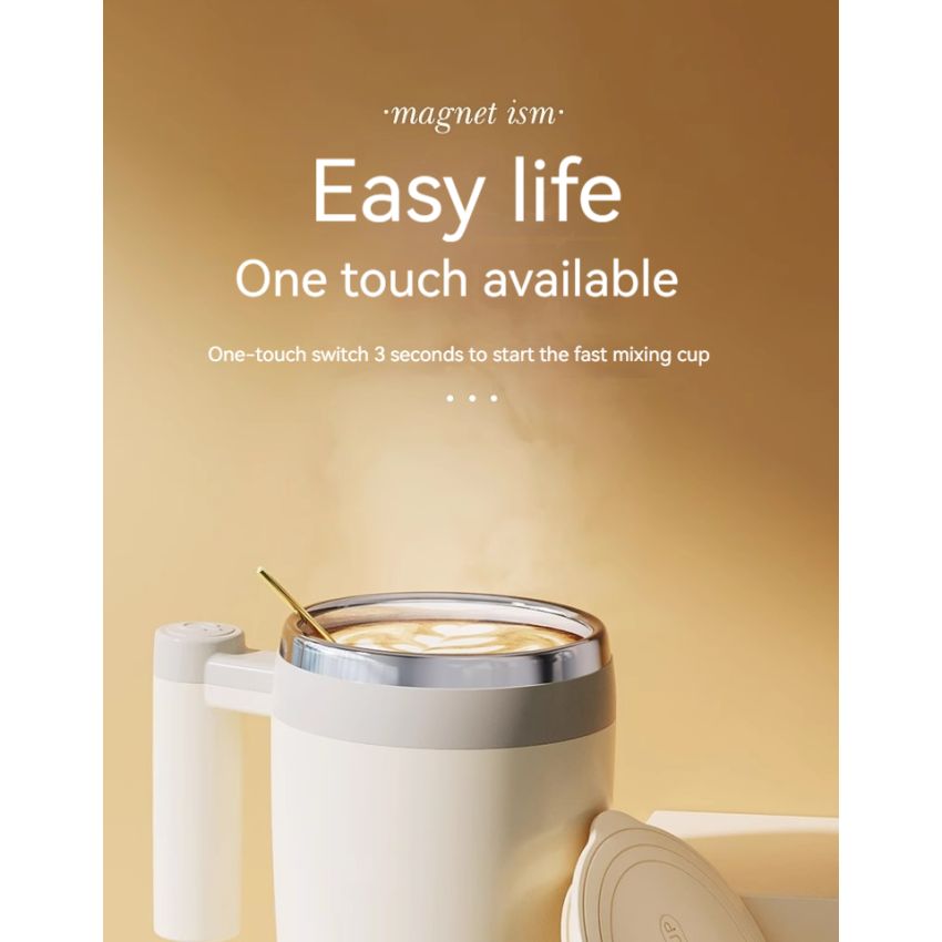 Magnetic Self Stirring Temperature Control Mug