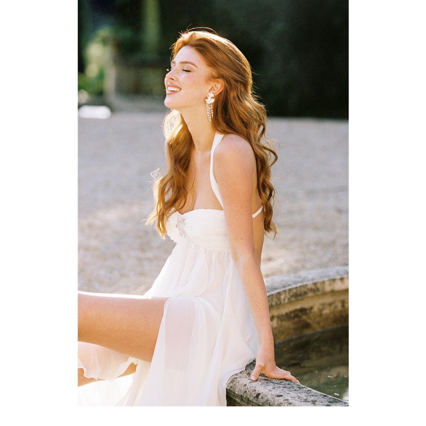 Strapless Backless Dress