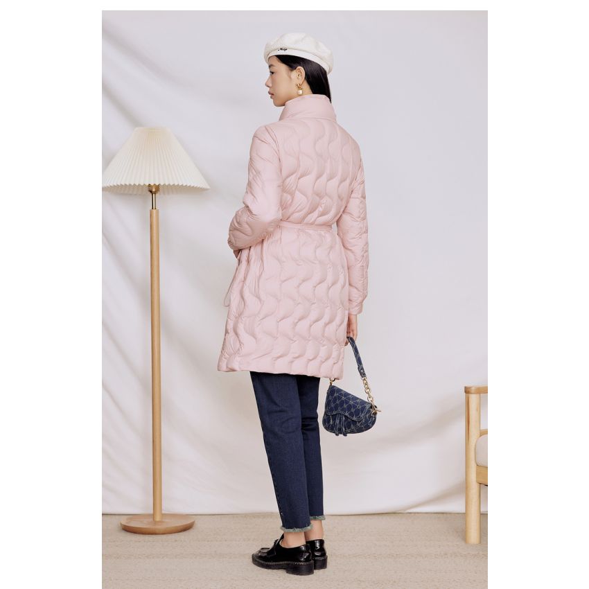 Light Stand-up Collar  White Duck Down Clothing