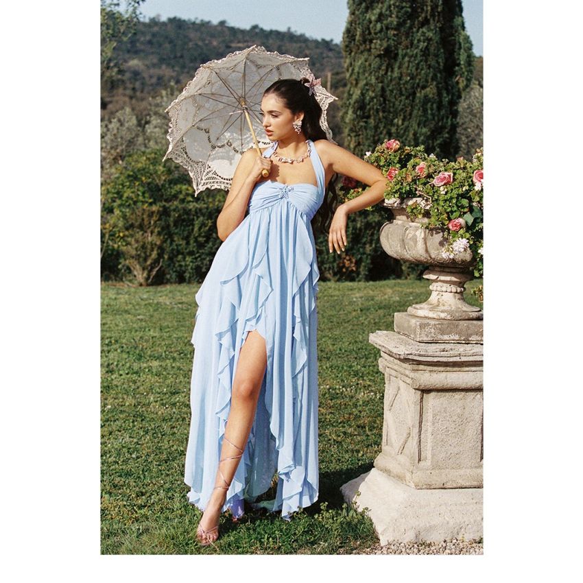 Strapless Backless Dress