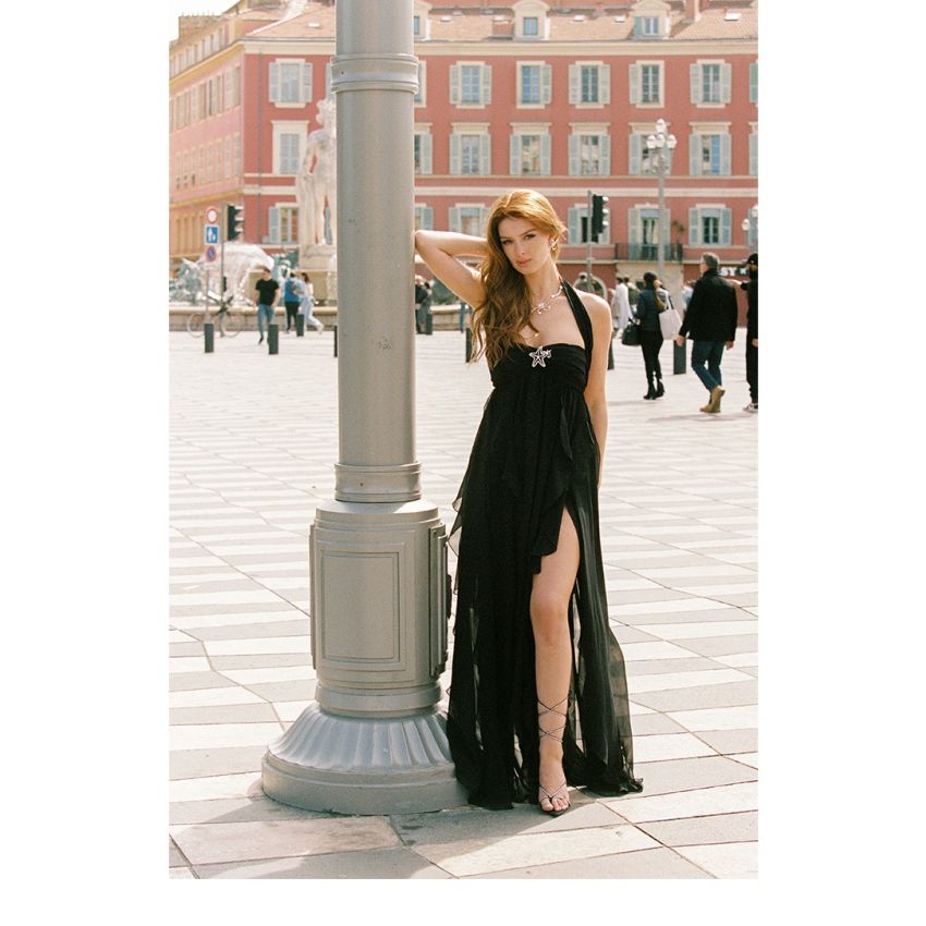 Strapless Backless Dress