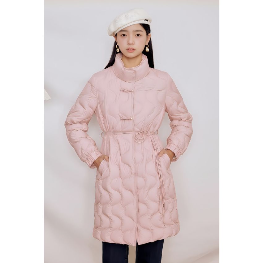 Light Stand-up Collar  White Duck Down Clothing