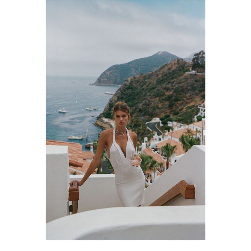 Backless Necklace Dress