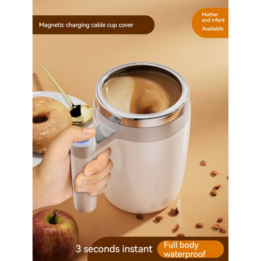Magnetic Self Stirring Temperature Control Mug