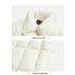 Warm Cream White Down Clothing