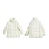 Warm Cream White Down Clothing